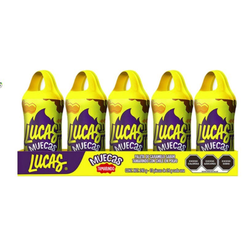 Lucas Muecas Tamarindo 10 pcs
