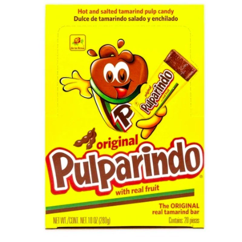 Pulparindo Tamarindo Original 20 pcs